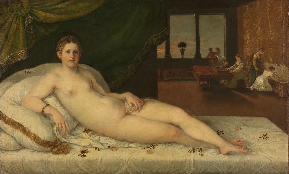 Liggende Venus by Unknown, painting, 1540-1560
