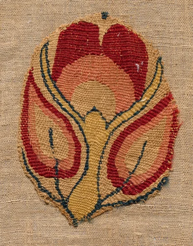 Fragments from a Curtain by Unknown, textile, 300-599