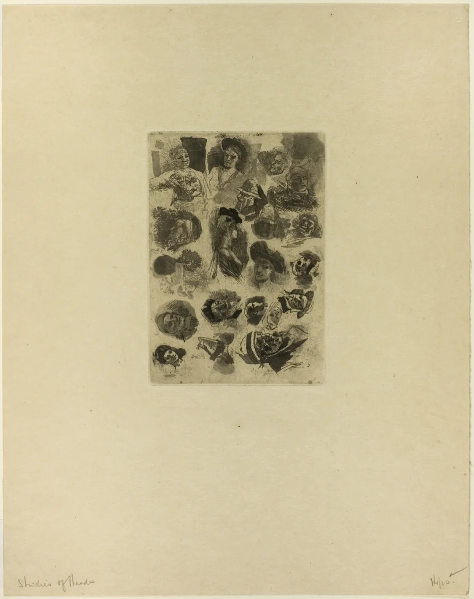 Hodgepodge by Félicien Rops, print, 1853-1898