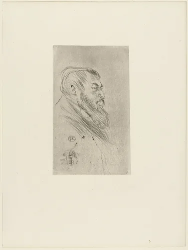 Tristan Bernard by Henri de Toulouse-Lautrec, print, 1898