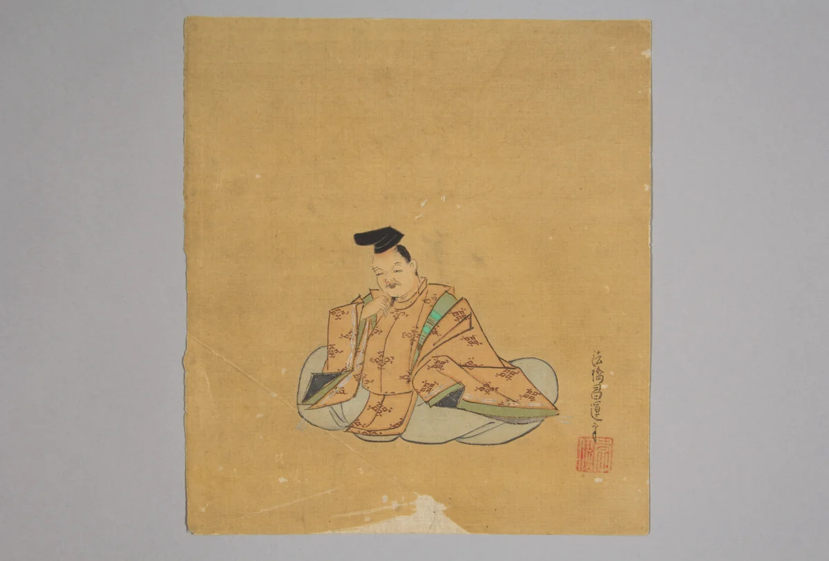 Immortal Poet by Kano Shōun, painting, 1600-1699