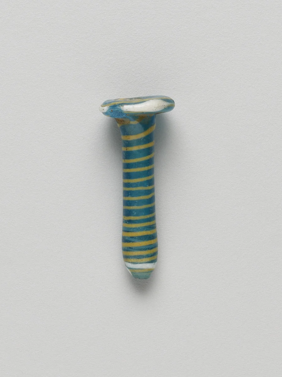 Ear Stud or Bead by Egyptian, other, -1390--1186