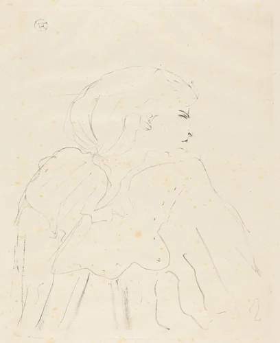 Cassive by Henri de Toulouse-Lautrec, print, 1896