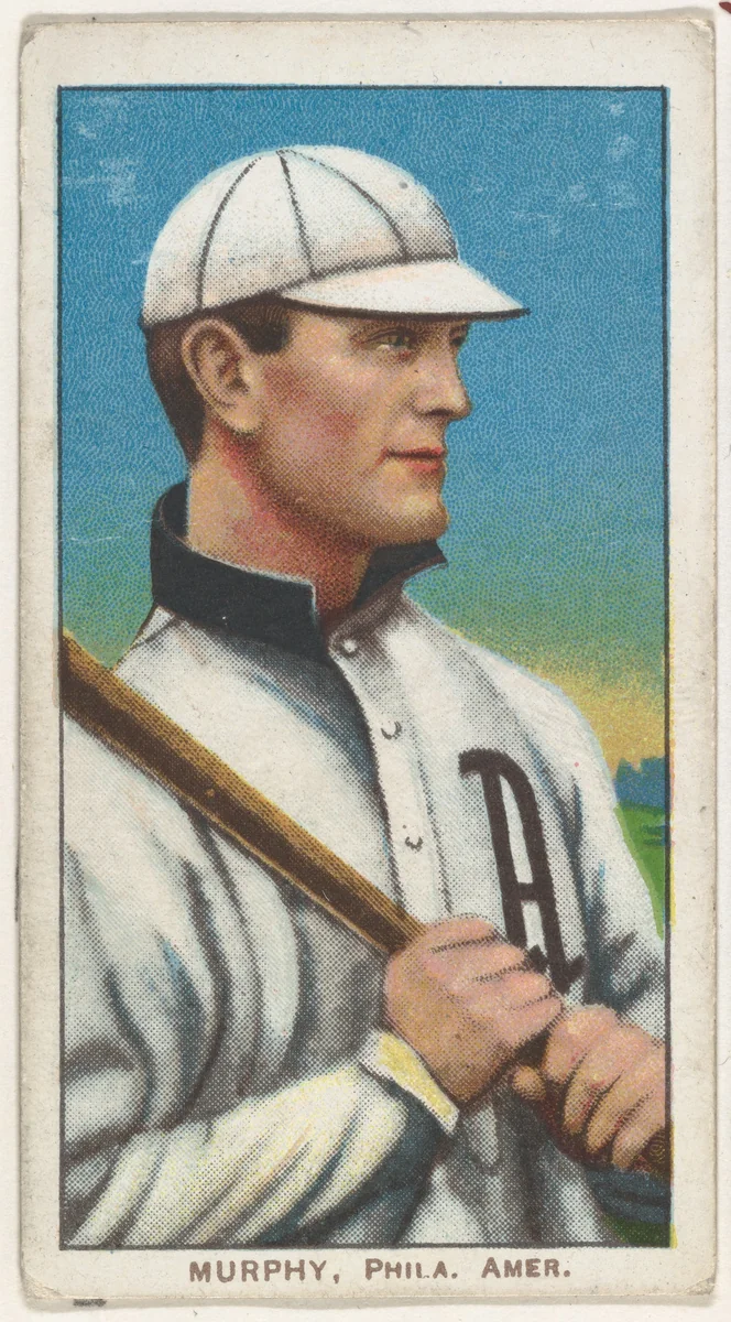 Murphy, Philadelphia, American League, from the White Border series (T206) for the American Tobacco Company by American Tobacco Company, print, 1909-1911