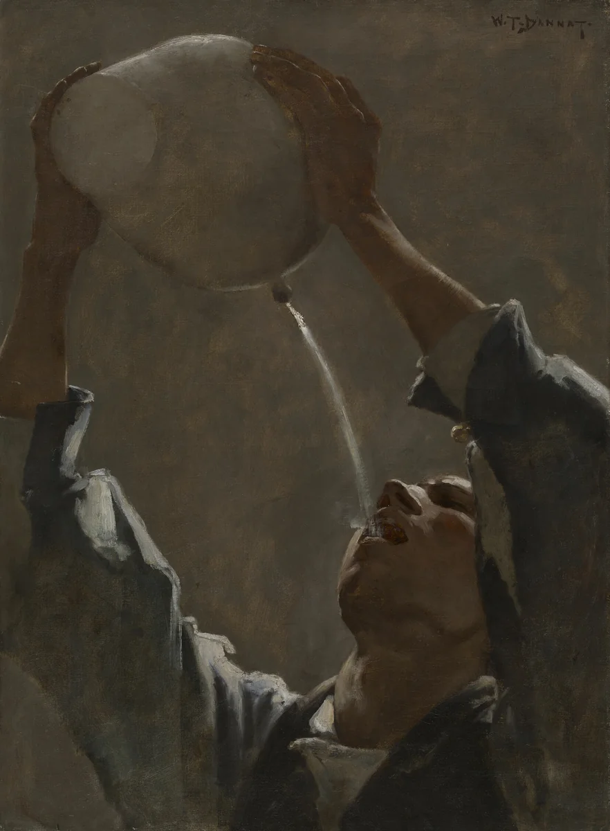 Study for "An Aragonese Smuggler" by William Turner Dannat, painting, 1881