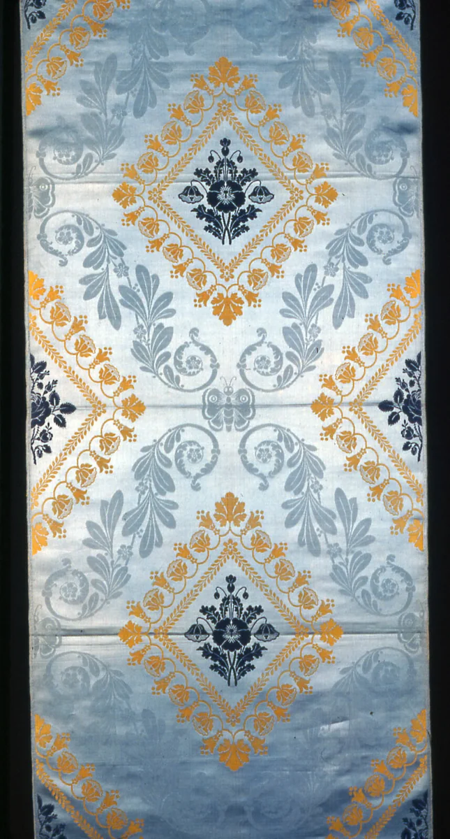 Panel by France, Lyon, textile, 1805-1810