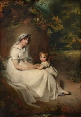 Lady Mary Templetown and Her Eldest Son by Sir Thomas Lawrence, painting, 1802