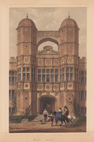 Brereton, Cheshire by Joseph Nash, print, 1849