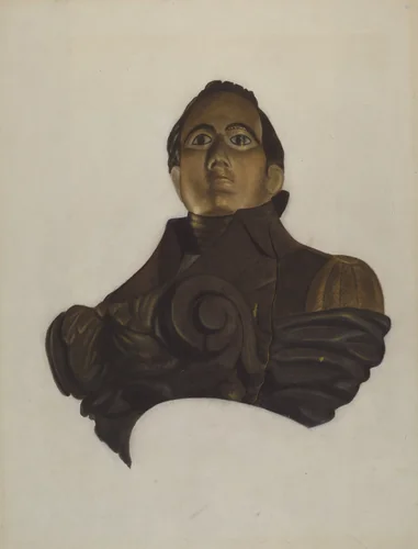 Figurehead by Betty Fuerst, index of american design, 1936