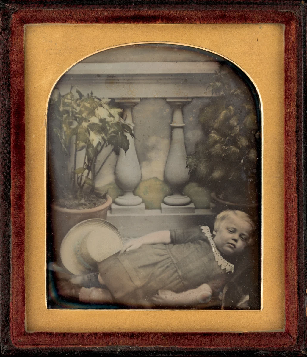 Portrait of a Child by British 19th Century, photograph, 1850