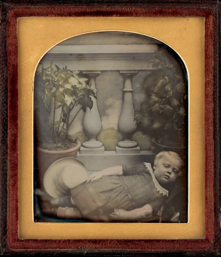 Portrait of a Child by British 19th Century, photograph, 1850