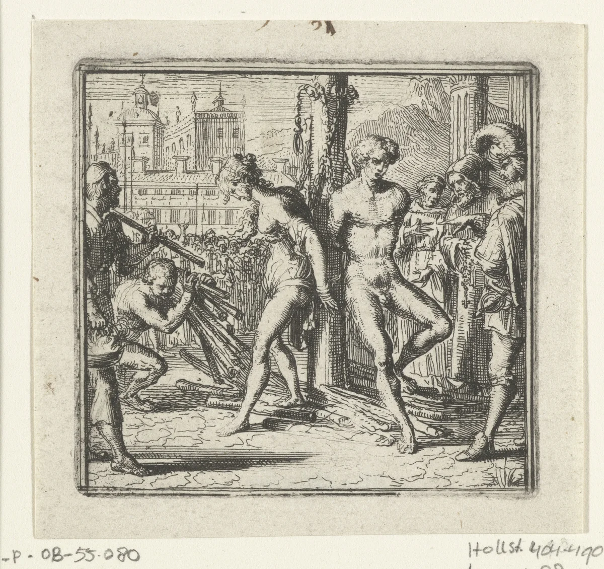 Illustratie voor de Decamerone van Boccaccio by Romeyn de Hooghe, print, 1697