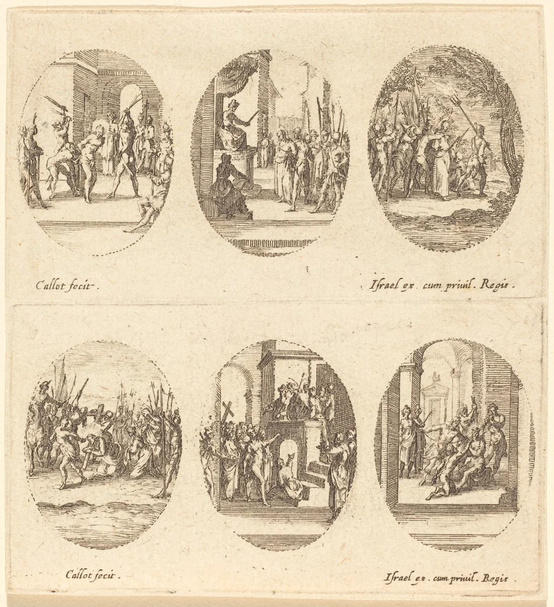 Mysteries of the Passion by Jacques Callot, print, 1631