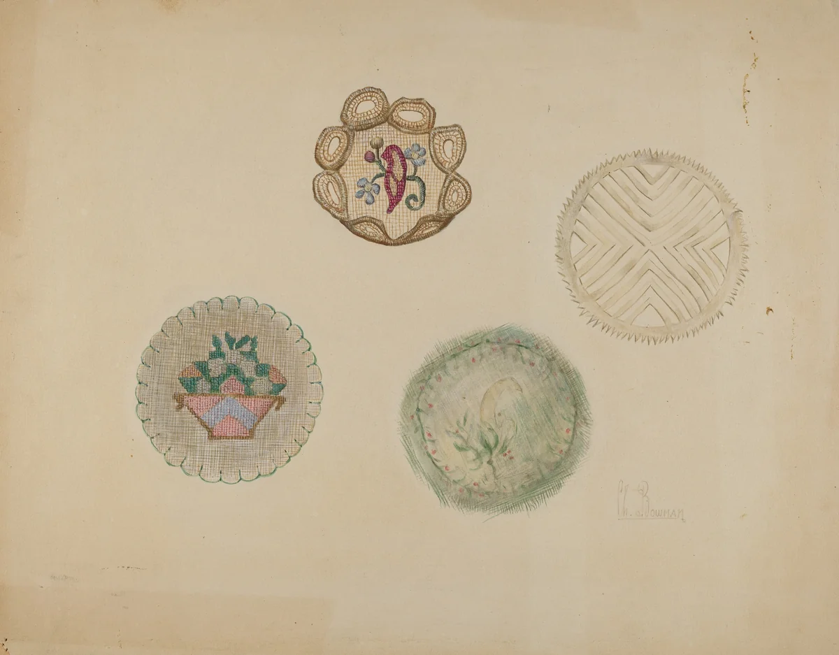 Love Tokens by Charles Bowman, index of american design, 1938