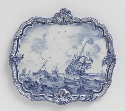 Framed plaque by anonymous, print, 1770-1790