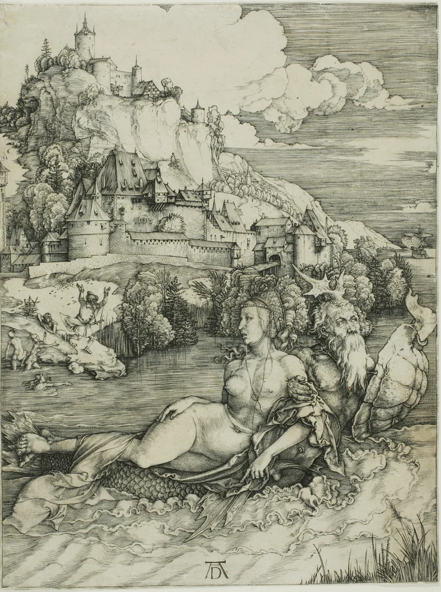 The Sea Monster by Albrecht Dürer, print, 1498
