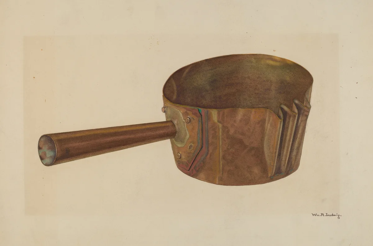 Candy Ladle by William Ludwig, index of american design, 1938