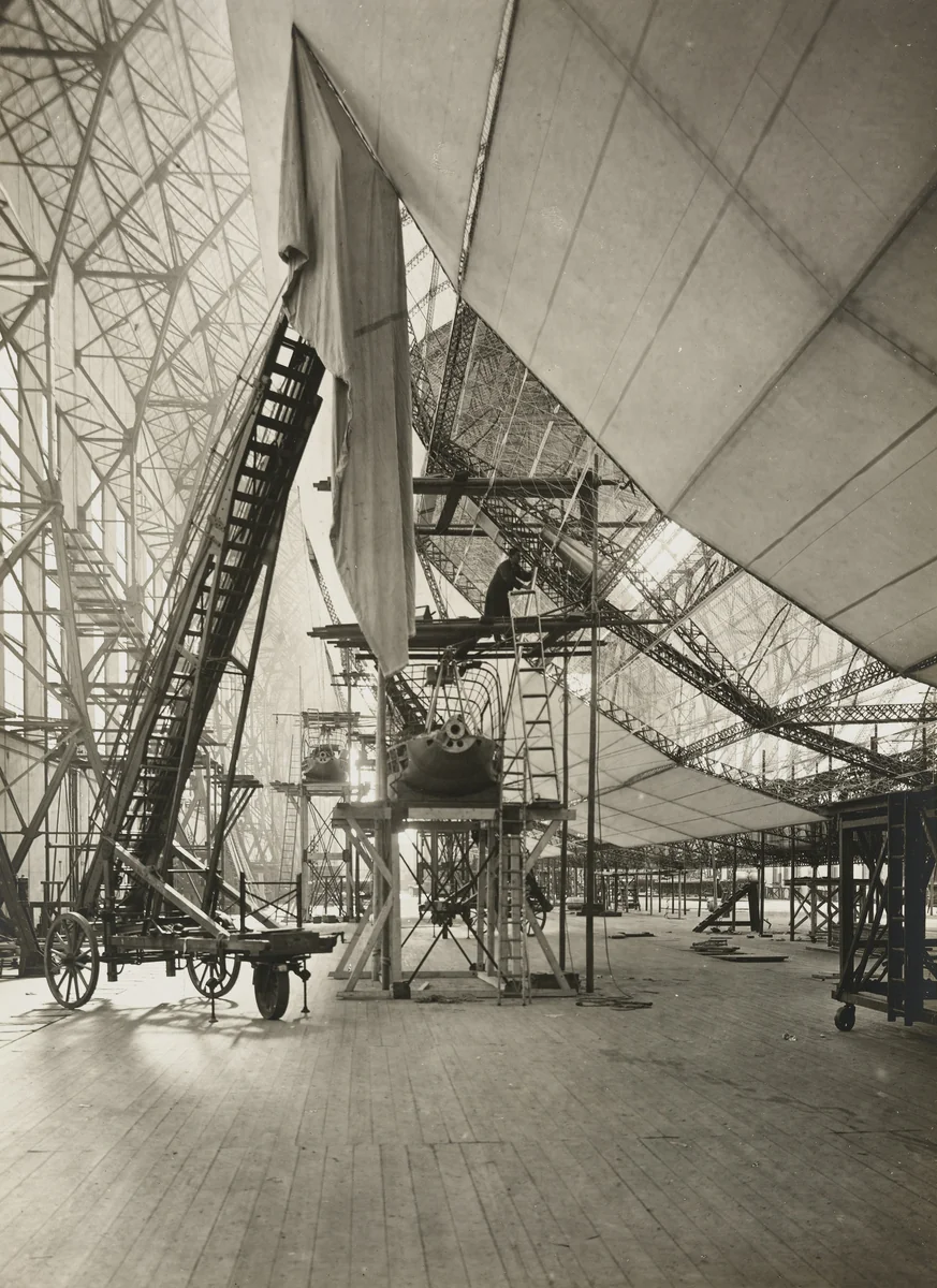 Drawing the Outer Skin over the Skeleton by Unidentified Photographer, photograph, 1926