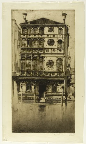 Joannis Darius by David Young Cameron, print, 1900