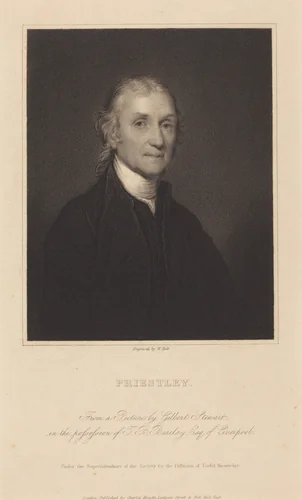 Priestley by William Holl Gilbert Stuart, print, 1771-1838