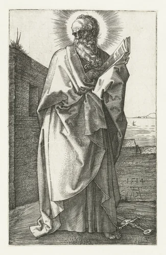 De apostel Paulus by Unknown, print, 1514