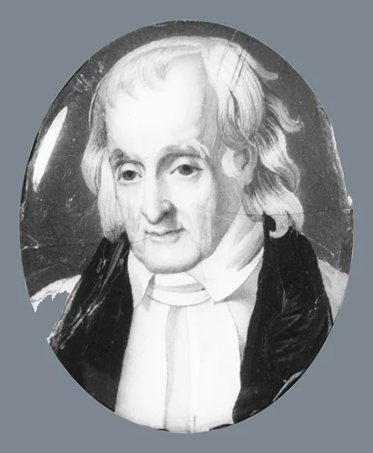 Bishop William White by William Russell Birch, artwork, 1825