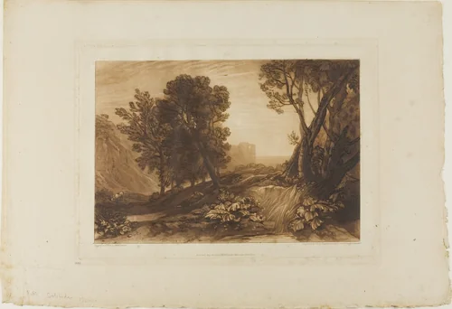 Solitude, plate 53 from Liber Studiorum by Joseph Mallord William Turner, print, 1814