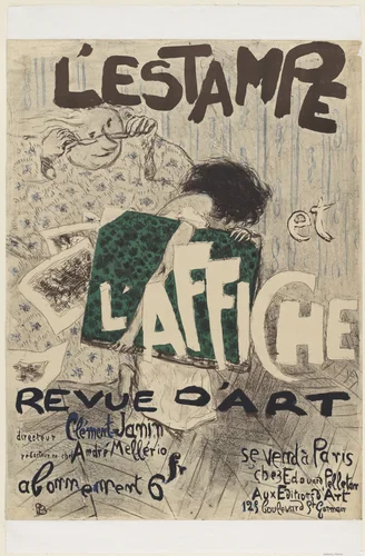 The Print and the Poster (L'Estampe et l'affiche) by Pierre Bonnard, print, 1897