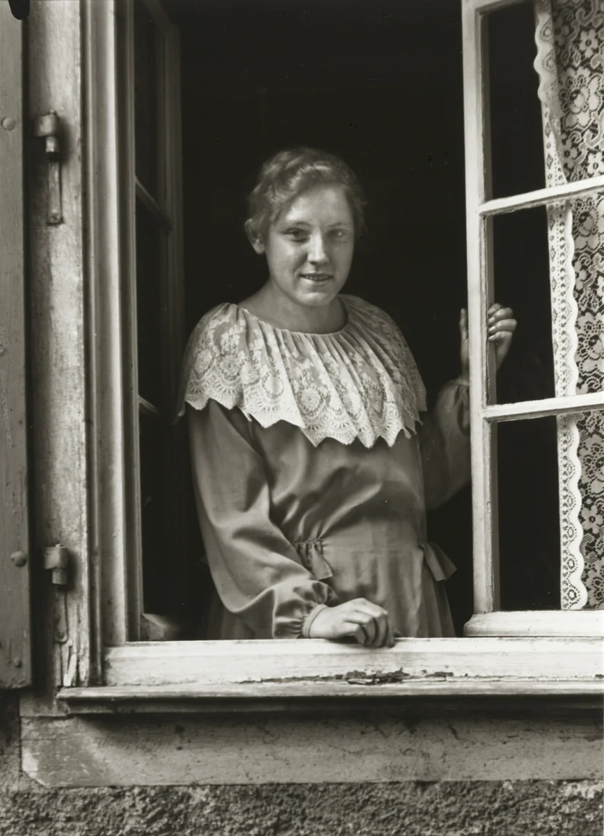 Small-Town Girl by August Sander, photograph, 1927