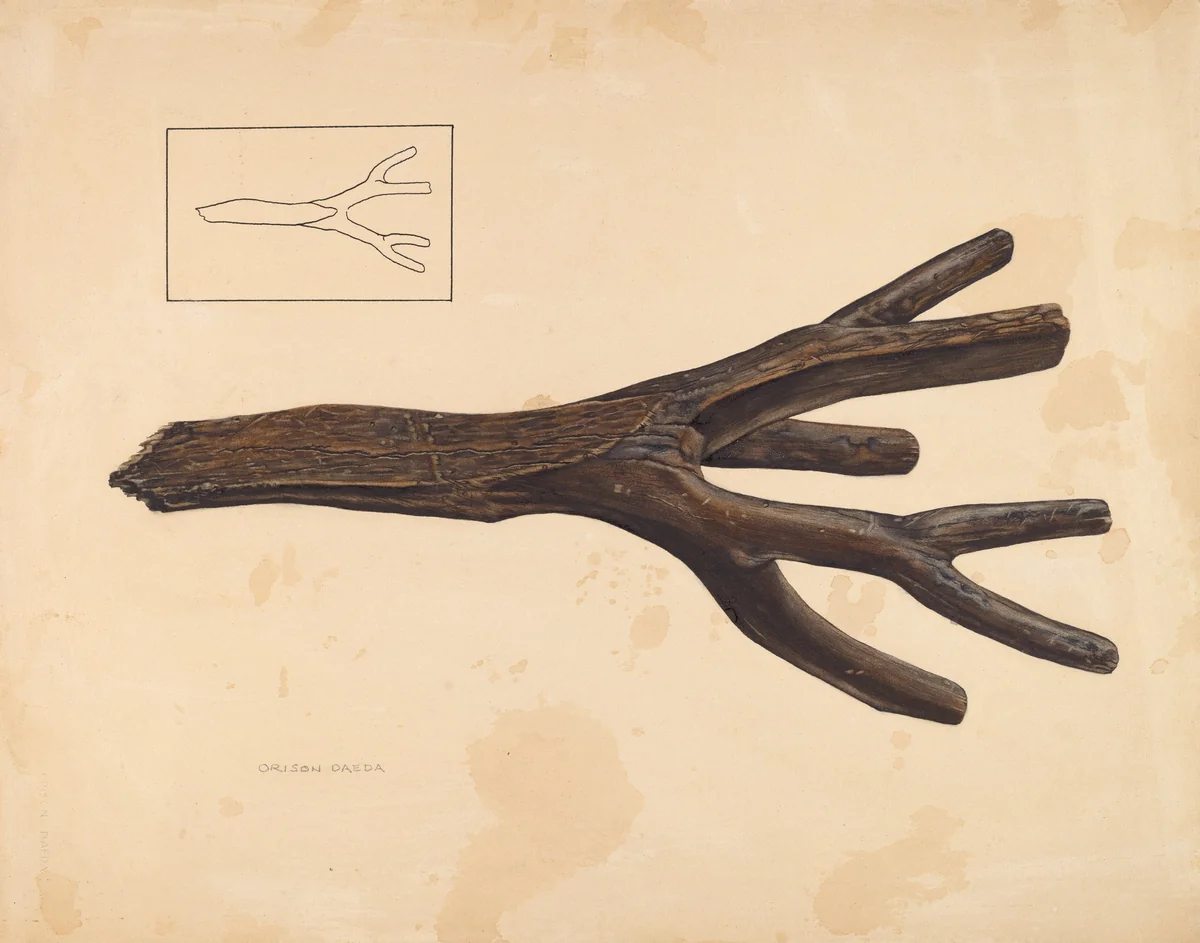 Bootjack by Lloyd A. Davidson, index of american design, 1942