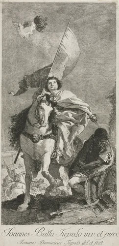 St. Jacques by Giovanni Domenico Tiepolo, print, 1747-1804