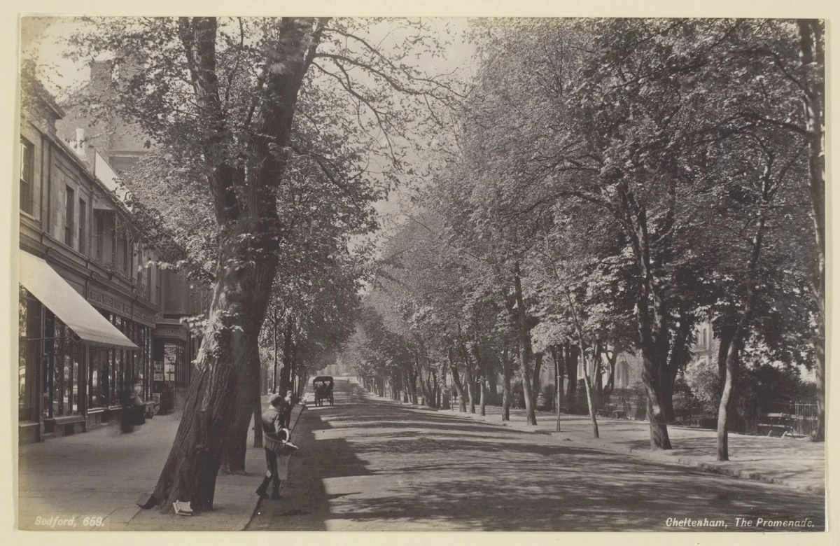 Cheltenham, the Promenade by Francis Bedford, photograph, 1860-1894