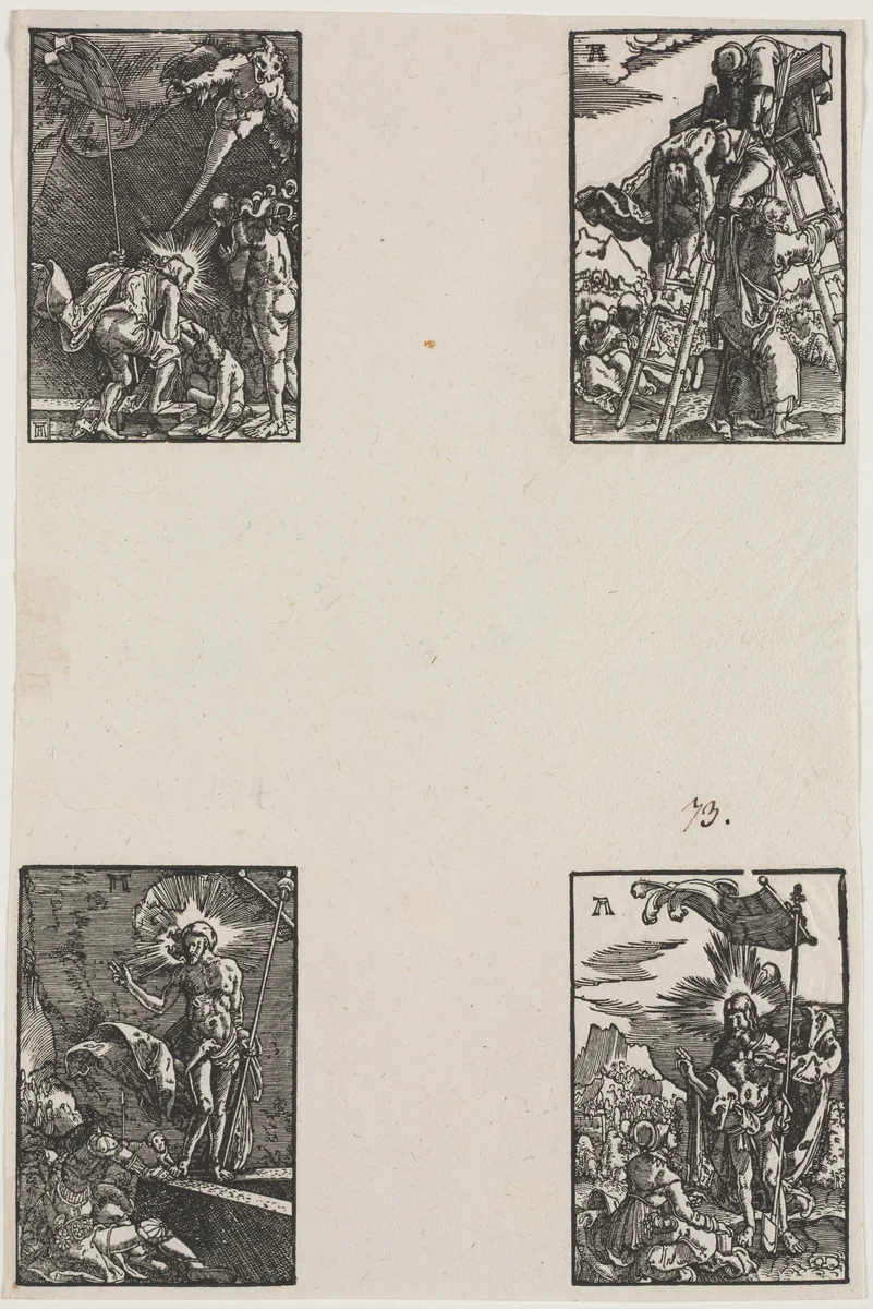 The Fall and Redemption of Man by Albrecht Altdorfer, print, 1510-1520