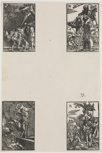 The Fall and Redemption of Man by Albrecht Altdorfer, print, 1510-1520