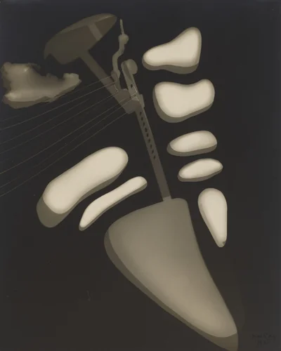 Rayograph by Man Ray, photograph, 1923