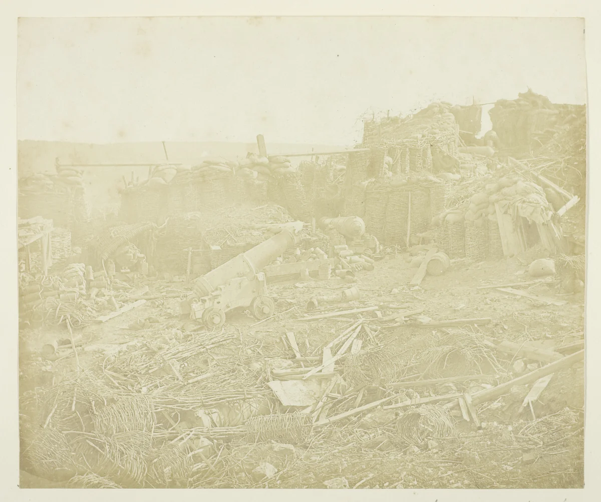 Interior of the Mamelon by James Robertson, other, 1855