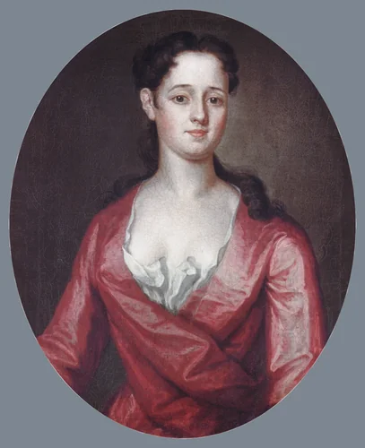 Hannah Pemberton by John Smibert, artwork, 1734