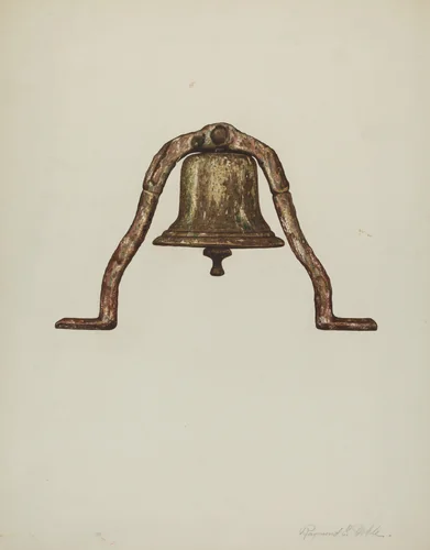 Ship's Bell by Raymond E. Noble, index of american design, 1939
