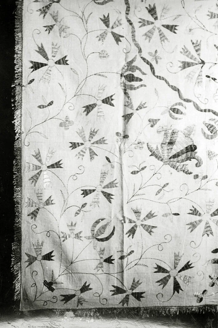 Bedcover by Spain, textile, 1775-1825