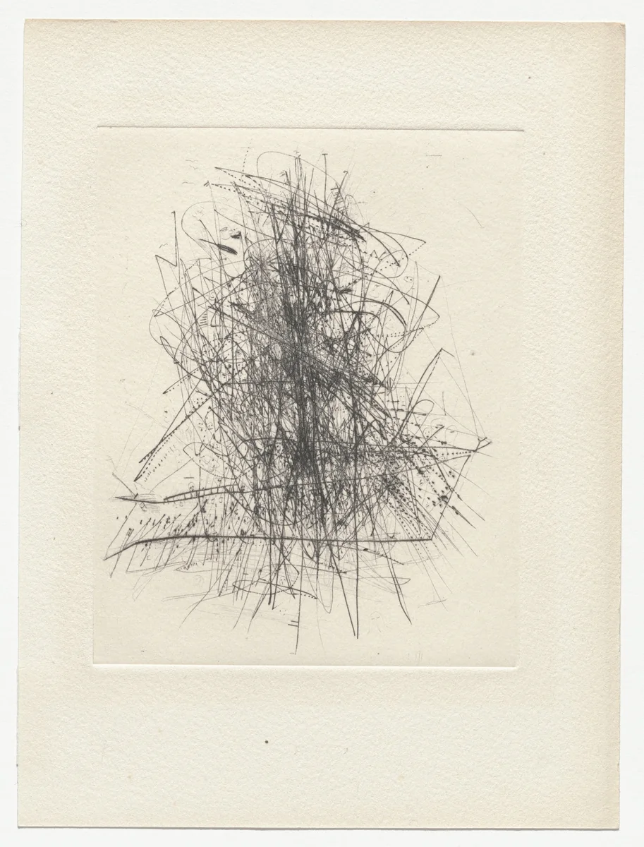 Large Spot I from Nourritures by Wols, illustrated book, 1949