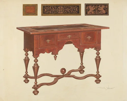 Low Boy by Frank Wenger, index of american design, 1940