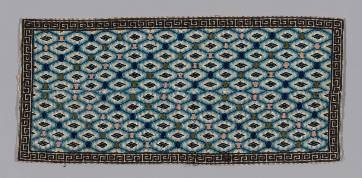 Panel by China, textile, 1875-1900