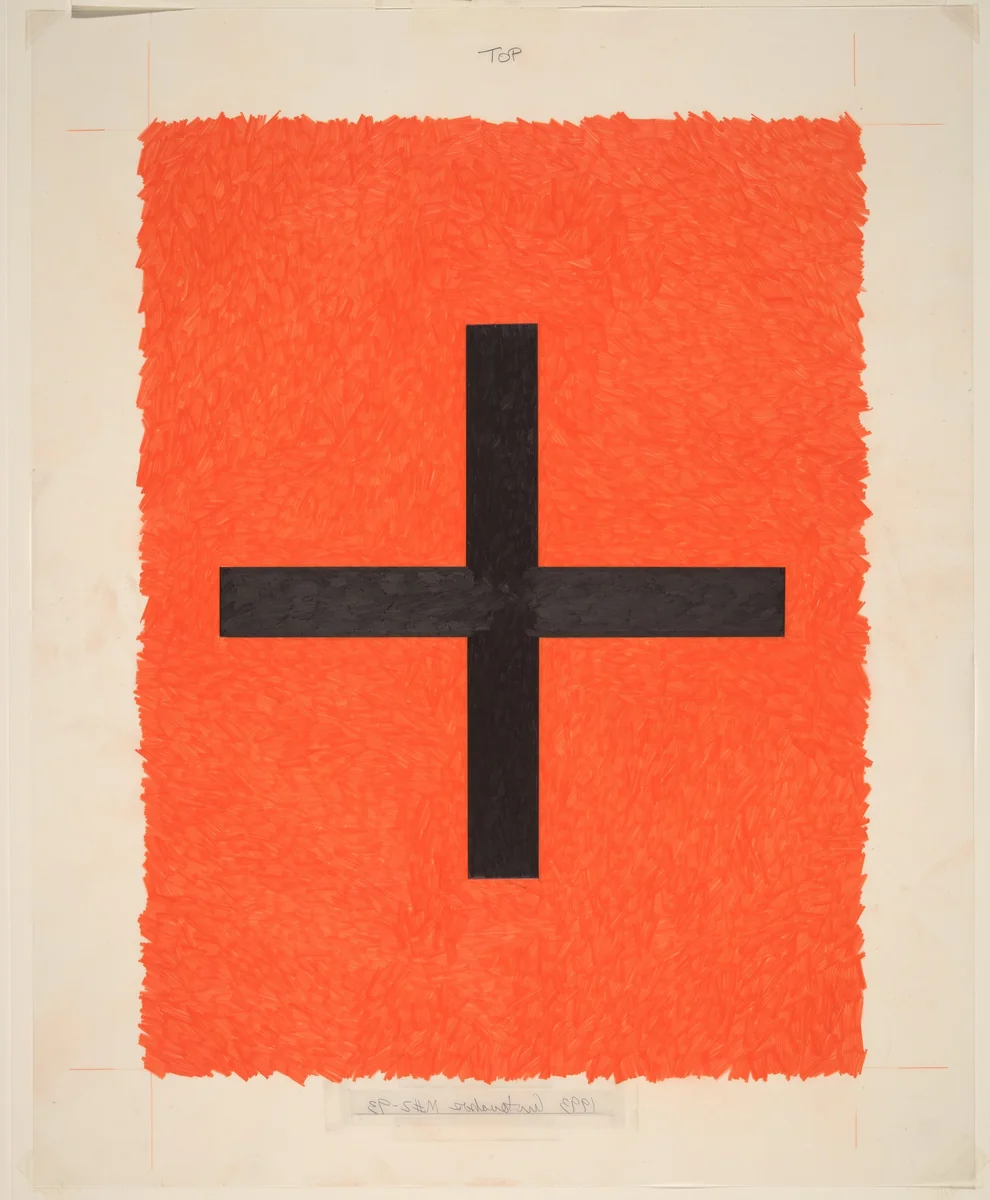 Untitled Drawing M#2 - 93 by Stephen Antonakos, drawing, 1993