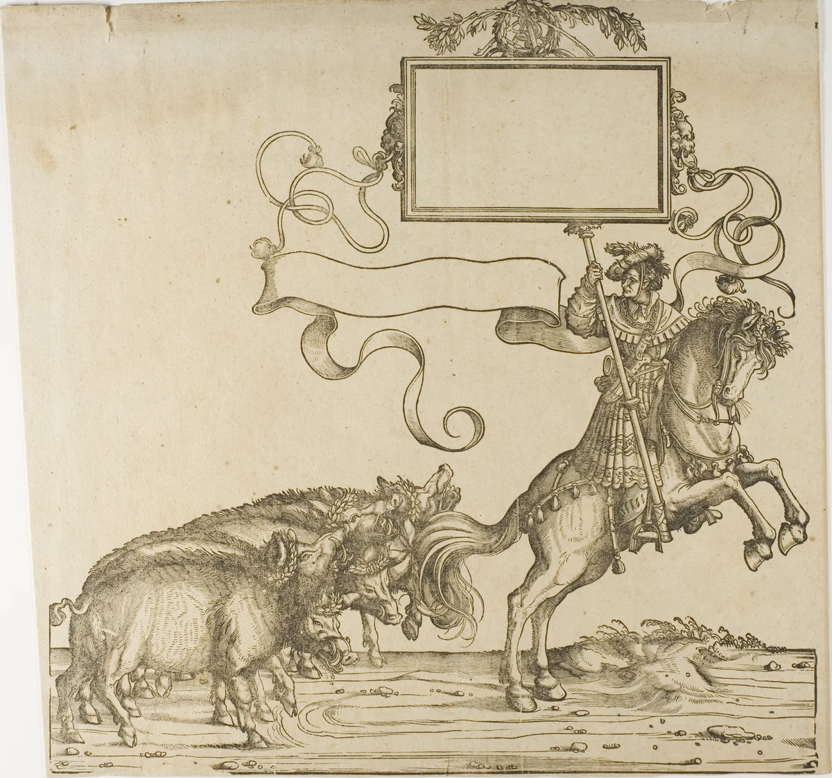 Triumph of Maximilian by Hans Burgkmair, print, 1493-1531