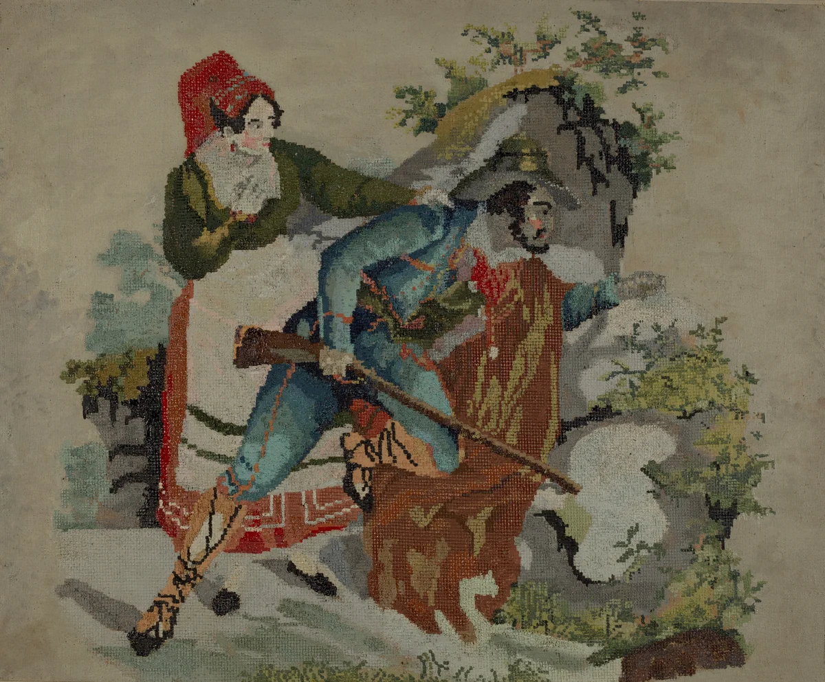 Needlepoint by J. Howard Iams, index of american design, 1937