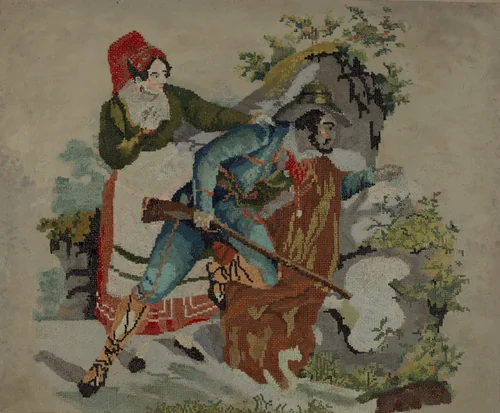 Needlepoint by J. Howard Iams, index of american design, 1937