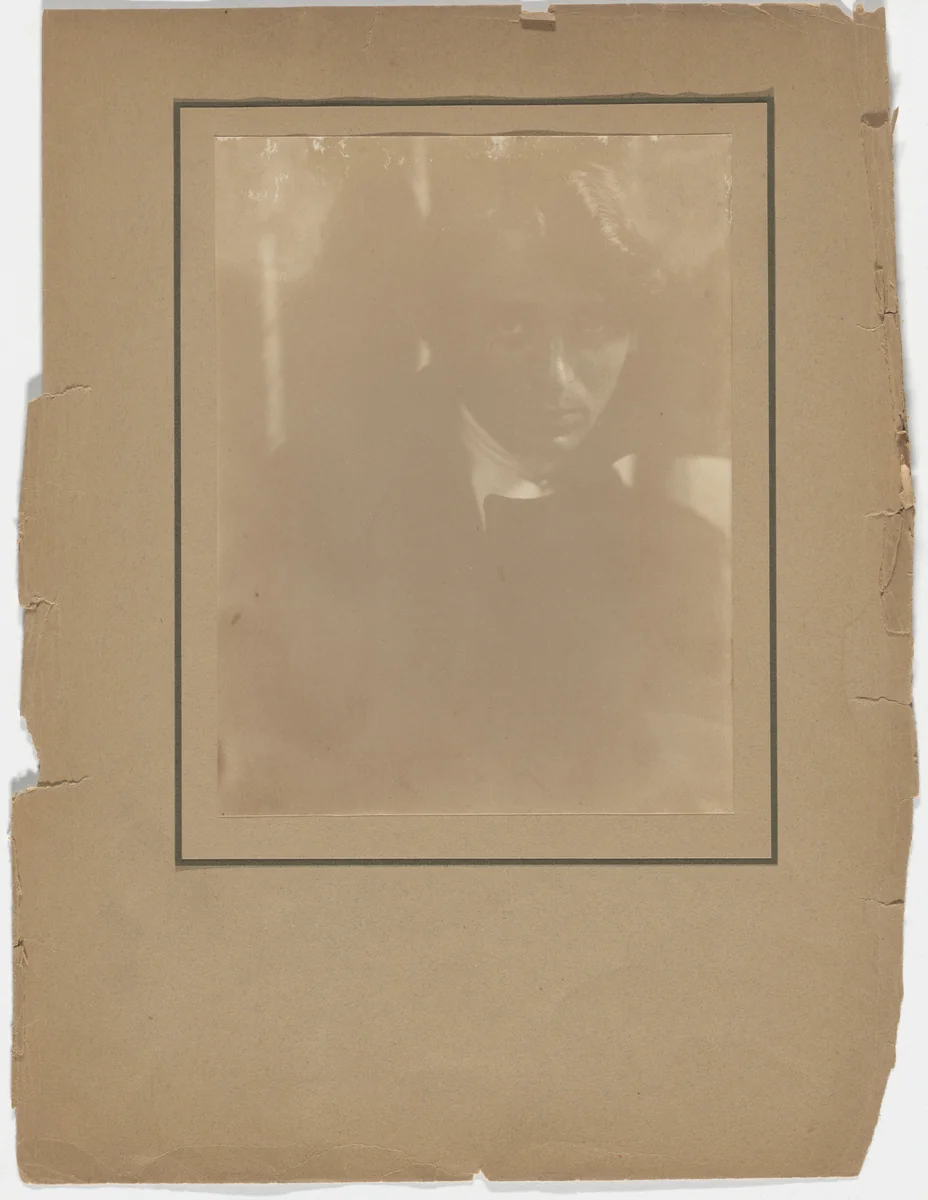 Portrait of Edward Steichen by Gertrude Käsebier, photograph, 1901