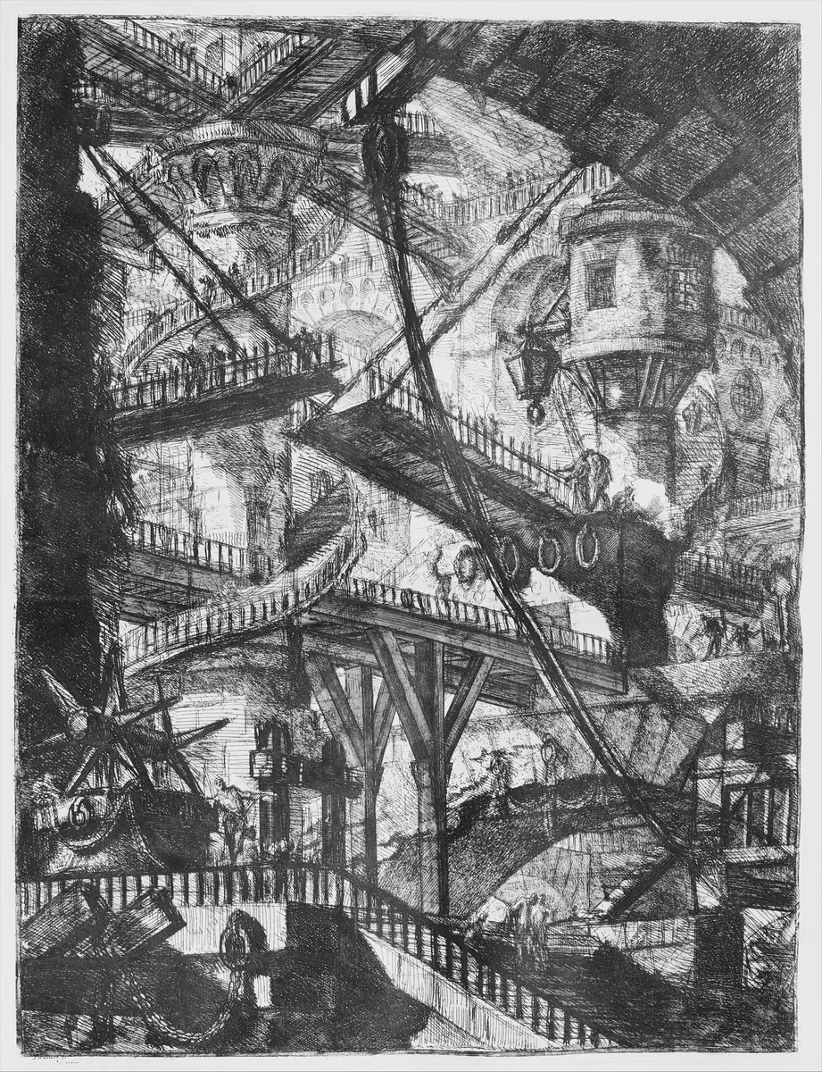 Prima Parte di Architettura, e Prospettive inventate, ed incise da Giambatista Piranesi Architetto Veneziano fra gli Arcadi Salcindio Tiseio; Lettere di Giustificazione a Milord Charlemont plates, which were adapted to appear in the Opere Varie; Opere Varie; Grotteschi; Carceri; Archi Trionfali, and Trofei di Ottaviano Augusto by Giovanni Battista Piranesi, book, 1761-1809