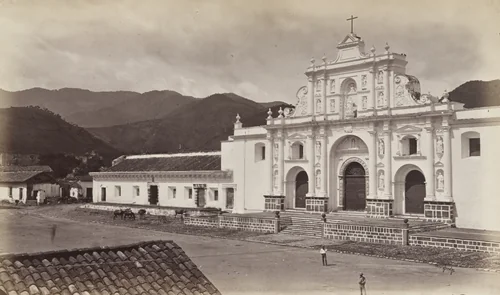 Cathedral, Antigua de Guatemala by Eadweard Muybridge, photograph, 1875
