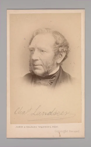 [Charles Landseer] by John and Charles Watkins, photograph, 1860-1869